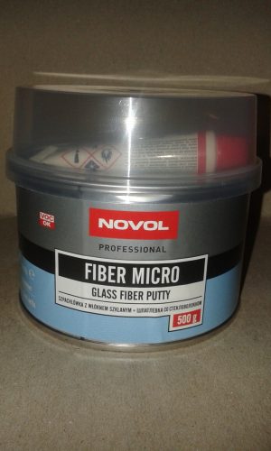 Novol FIBER MICRO üvegszálas gitt 0,5kg (18)
