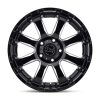   Alumínium felni 22x10 ET-12 6x139.7 Gloss Black W/ Milled Spokes Sierra Black Rhino