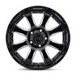 Alumínium felni 22x10 ET-12 6x139.7 Gloss Black W/ Milled Spokes Sierra Black Rhino