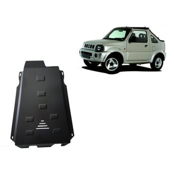   Suzuki Jimny 1998-2018 SCUT Acél differenciál és osztomű védőlemez