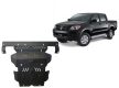 Toyota Hilux 2004-2015 SCUT Acél motor és hűtővédő lemez