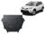 Toyota RAV4 2013-2018 SCUT Acél motorvédő lemez