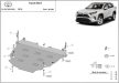 Toyota RAV4 2018-2025 SCUT Alumínium motorvédő lemez