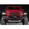   RIVAL4x4 alumínium első lökhárító csörlőtartós LED-del Jeep Wrangler JL, JK; Jeep Gladiator JT