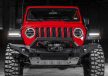 RIVAL4x4 alumínium első lökhárító csörlőtartós LED-del Jeep Wrangler JL, JK; Jeep Gladiator JT