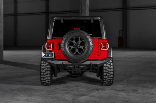 RIVAL4x4 alumínium hátsó lökhárító vonóhorog tartóval Jeep Wrangler JL 2017->