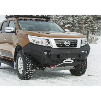   RIVAL4x4 alumínium első lökhárító csörlőtartós  Nissan Navara D23 NP300 2015->