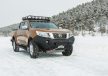 RIVAL4x4 alumínium első lökhárító csörlőtartós LED-del Nissan Navara D23 NP300 2015->