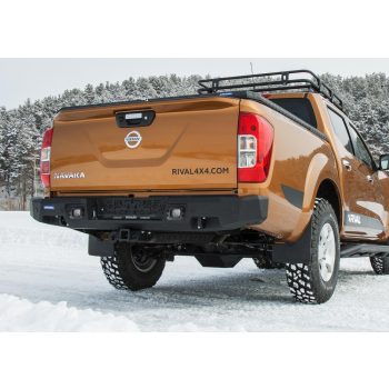   RIVAL4x4 alumínium hátsó lökhárító vonóhorog tartóval, LED-del Nissan Navara D23/NP300 2015->