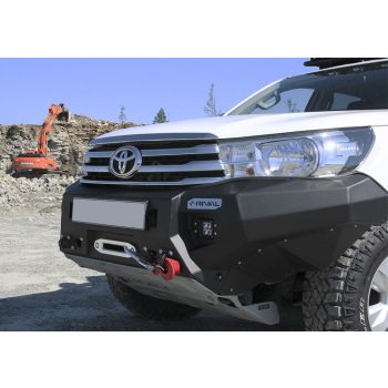   RIVAL4x4 alumínium első lökhárító csörlőtartós LED-del Toyota Hilux Revo 2015->