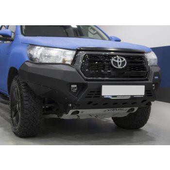   RIVAL4x4 alumínium első lökhárító csörlőtartós LED-del Toyota Hilux Executive/Rocco 2018->