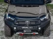 RIVAL4x4 alumínium első lökhárító csörlőtartós LED-del Toyota Hilux Rocco/Invincible 2021->