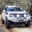 RIVAL4x4 alumínium első lökhárító csörlőtartós LED-del Volkswagen Amarok 2010-2016; 2016->