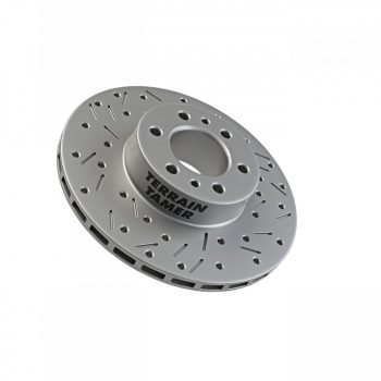   Terrain Tamer T/T fúrt és mart hűtött féktárcsa első Toyota Landcruiser FZJ HZJ 105 76 FZJ HDJ HZJ VDJ 78 79 HZJ 71 74 76 VDJ 76 1998->