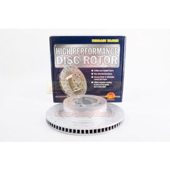   Terrain Tamer T/T fúrt és mart hűtött féktárcsa első 354mm 18 és20" Könnyűfém felnihez Toyota Landcruiser GRJ URJ VDJ 200 2015-> Tundra 2006->