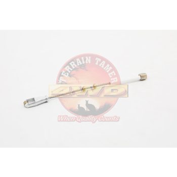   Terrain Tamer Kézifék bowden hátsó dobfékhez (Wire Hand Brake Suits Rear Drum Brakes) Toyota Landcuiser BJ 42 46 60 74 FJ 40 60 62 BJ FJ FZJ HZJ PZJ 70 73 75 FJ FZJ HDJ 80 HJ 60 61 75 HZJ 77 80 1980->