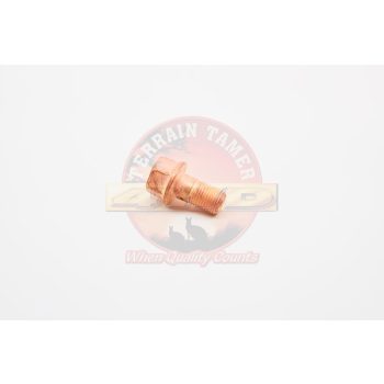   Terrain Tamer Féktömlő csavar előre vagy hátra (Bolt Union Flexible Brake Hose Front Or Rear) Toyota Hilux GGN KUN 15 KUN TGN 16 2004-> Landcruiser FZJ HZJ 70 73 75 FZJ HDJ HZJ 78 79 1992->