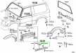 Toyota Landcruiser 90 díszléc patent 9046711105