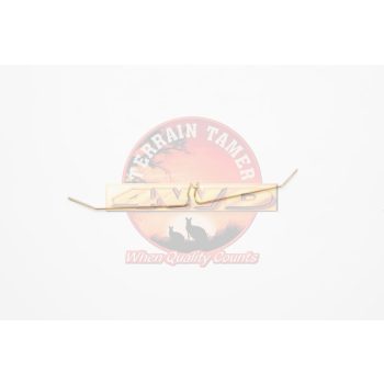   Terrain Tamer Porvédő lemez rögzítő első (Clip Disc Pad Anti Rattle Front Straight Clip)