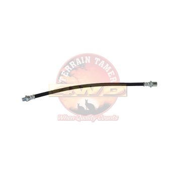   Terrain Tamer Flexibilis fékcső előre vagy hátra vagy főfékhenger (Hose Flexible Brake Front Or Rear Or Clutch Master Cylinder) Toyota Landcruiser BJ 40 42 45 FJ 40 45 55 HJ 45 1974-1984
