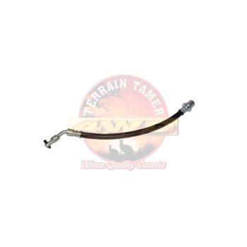   Terrain Tamer Fékcső első bal oldali (Brake Hose Front L/H) Toyota Landcruiser FJ FZJ HDJ HZJ 80 1990-1992