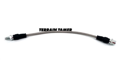 Terrain Tamer Fonott fékcső első középcső ABS nélküli modellhez (Braided Brake Hose Front Centre Without Abs) Toyota Landcruiser FZJ HZJ VDJ 76 78 79 HDJ 76 78 79 HZJ 71 1999->