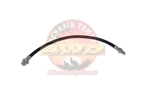 Terrain Tamer Fékcső hátsó alváztól a differenciál házig ABS nélküli modellhez (Brake Hose Rear Chassis To Diff Housing Without Abs) Toyota Landcruiser FZJ HDJ HZJ VJ 78 79 HZJ 71 VDJ 76 1999->