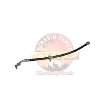   Terrain Tamer Fékcső első bal oldali (Brake Hose Front L/H) Toyota Landcruiser FZJ HDJ UZJ 100 1998->