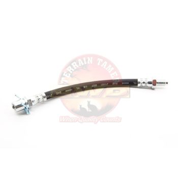   Terrain Tamer Fékcső első jobb vagy bal oldali (Brake Hose Front R/H Or L/H) Toyota Landcruiser BJ 40 42 45 FJ 40 45 HJ 47 1980-1984