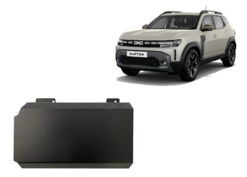 Dacia Duster Hybrid 2024-2025 SCUT Acél akkumulátor védőlemez