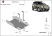 Fiat Panda 4x4 2003-2012 SCUT Acél differenciál védőlemez