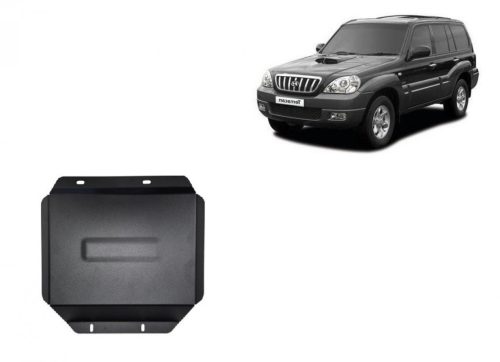 Hyundai Terracan 2001-2007 SCUT Acél differenciál védőlemez