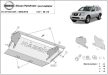 Nissan Pathfinder 2005-2015 SCUT Acél hűtővédő lemez
