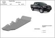 Toyota Hilux 2004-2015 SCUT Acél üzemanyagtartály védőlemez