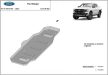 Ford Ranger (MB3G9A147CF; 2643728) 2023-2025 SCUT Acél üzemanyagtartály védőlemez