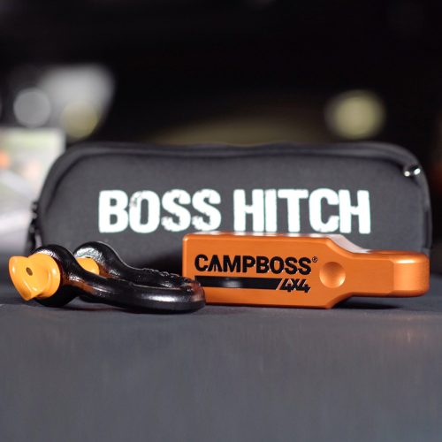 All4Adventure CampBoss4x4 Boss Hitch vontató horog és sekli