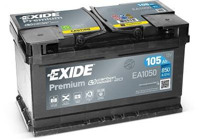 Exide Premium EA1050 105Ah/850A LSP akkumulátor - jobb pozitív