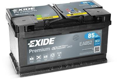 Exide Premium EA852 85Ah/800A akkumulátor jobb pozitív