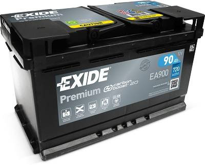 Exide Premium EA900 90Ah/720A akkumulátor - jobb pozitív