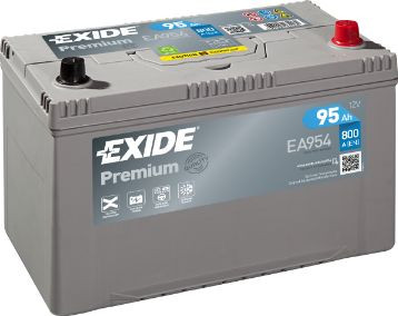 Exide Premium EA954 95 Ah/800A akkumulátor - jobb pozitív