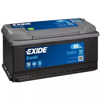 Exide Excell EB852 85Ah/760A akkumulátor - jobb pozitív
