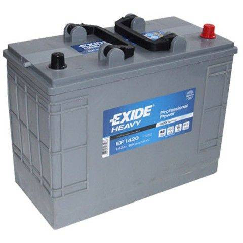 Exide Heavy Pro EF1420 142Ah/850A teherautó akkumulátor - jobb pozitív