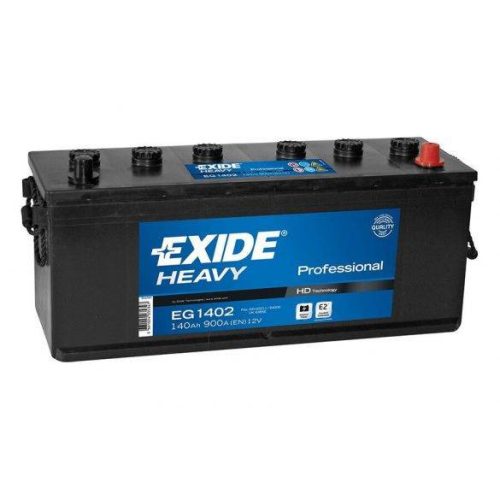 Exide Heavy Pro EG1402 140Ah/900A teherautó akkumulátor - jobb pozitív