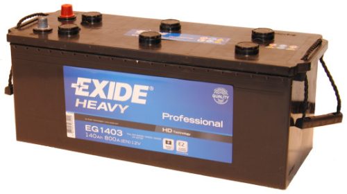 Exide Heavy Pro EG1403 140Ah/800A teherautó akkumulator - bal pozitív