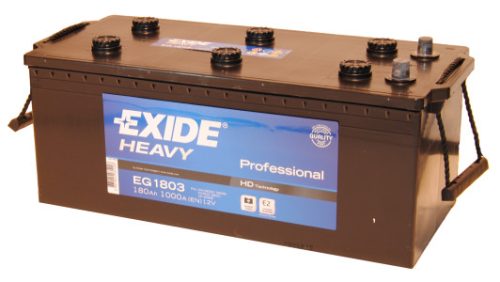 Exide Heavy Pro EG1803 180Ah/1000A teherautó akkumulátor - bal pozitív