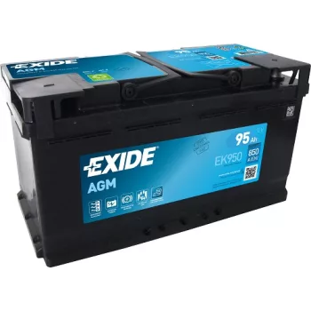   Exide AGM EK950 95Ah/850A Start-Stop akkumulátor - jobb pozitív