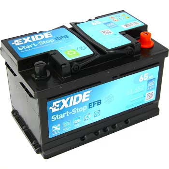   Exide EFB EL652 65Ah/650A Start-Stop akkumulátor - jobb pozitív