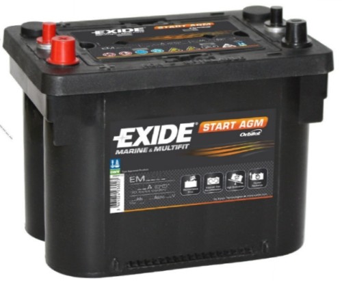 Exide Maxxima EM1000 50Ah/800A spiralcellás Start-Stop akkumulátor - bal pozitív