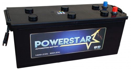 Powerstar 140Ah/900A akkumulátor - bal pozitív