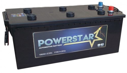 Powerstar 180Ah/1100A akkumulátor - bal pozitív